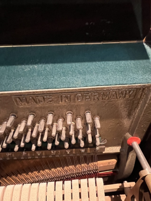 Piano Zimmermann - mahagony