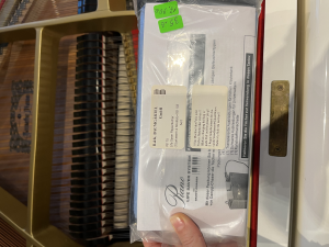 Towels for a piano humidifying system