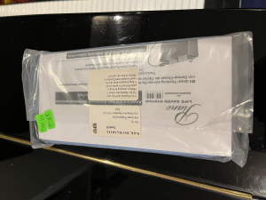 Towels for a piano humidifying system